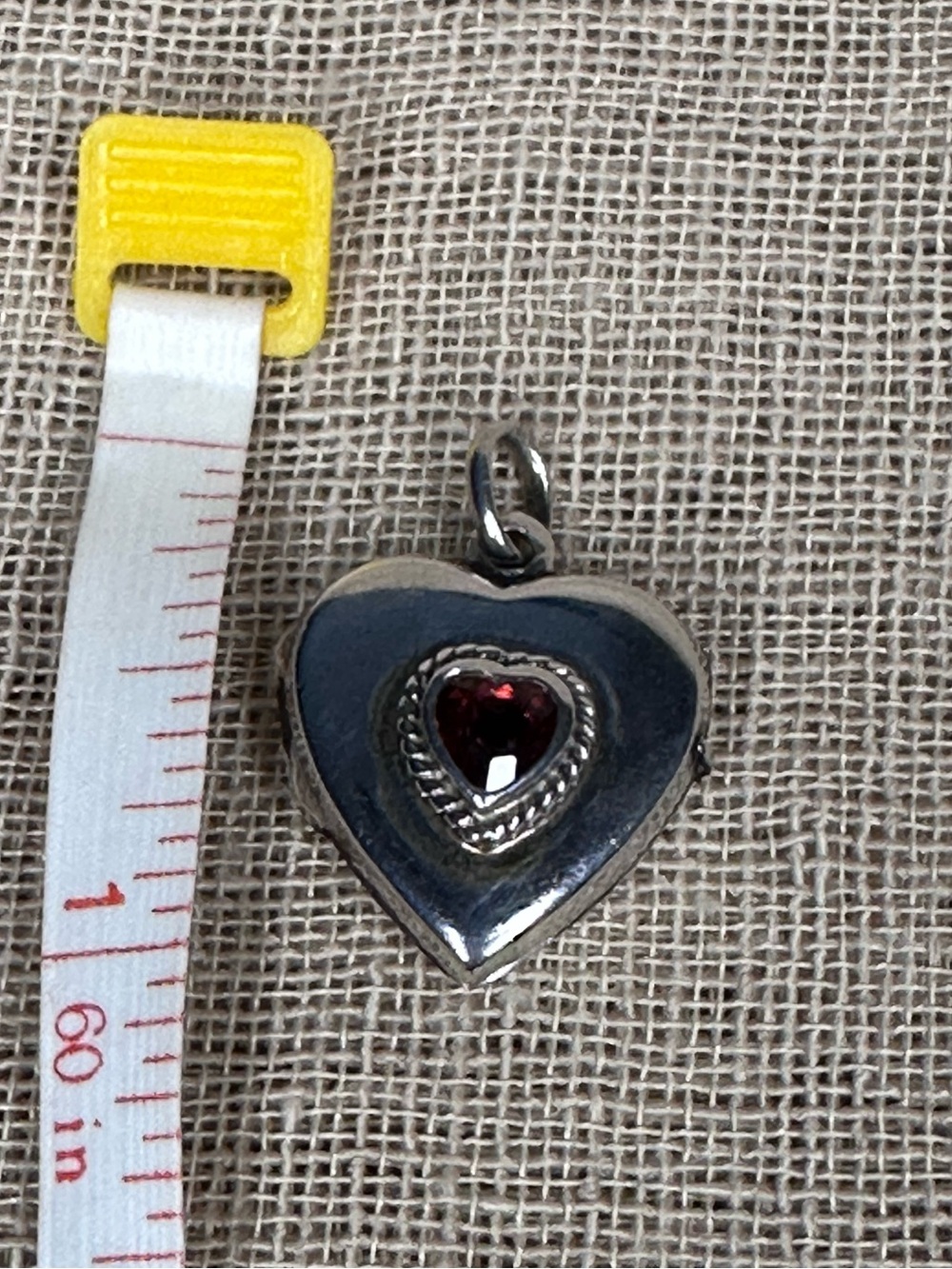 Sterling silver Heart Pendant Locket - Picture 5 of 5
